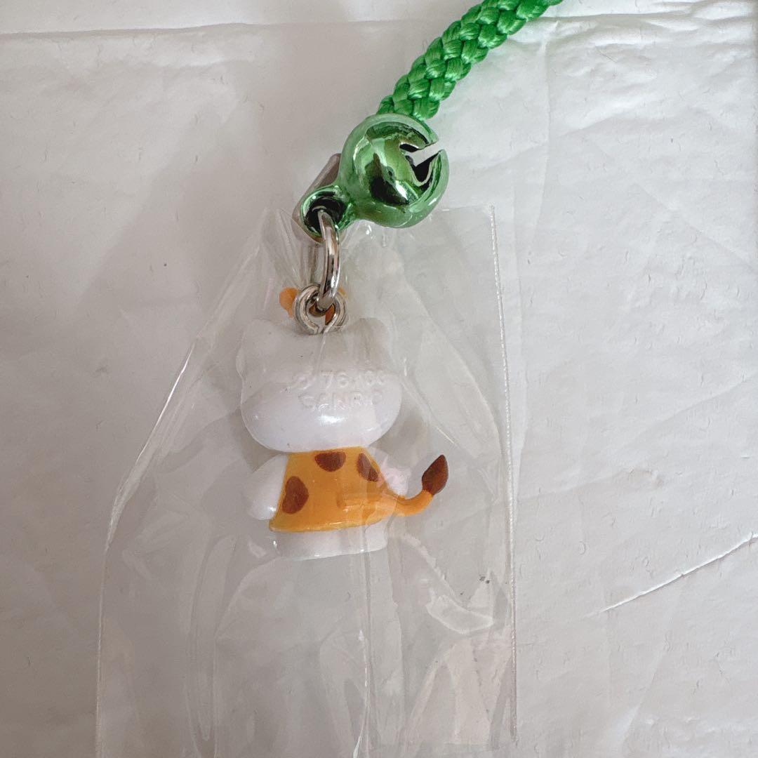 【希少品】ご当地 キティ 動物 IN THE JUNGLE ストラップ 根付け