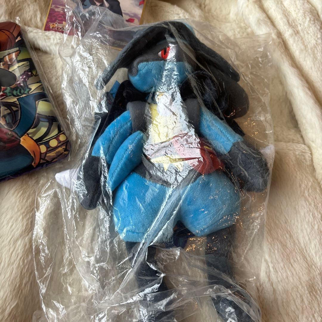 ポケモンセンター　ルカリオ　ぬいぐるみ　デラックスセット