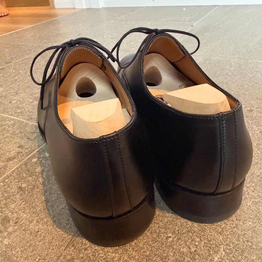 JMウエストン/ストレートチップ/ブラックカーフ/8D