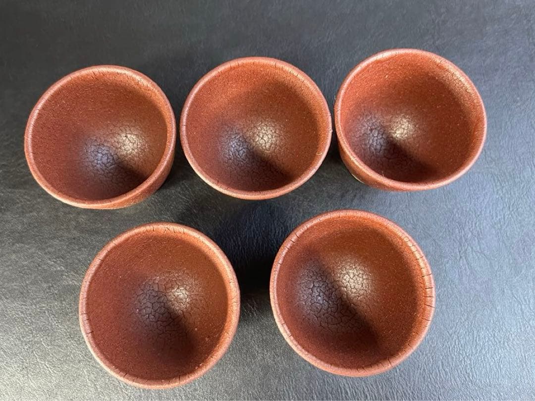 上野焼煎茶器揃茶器セット7点