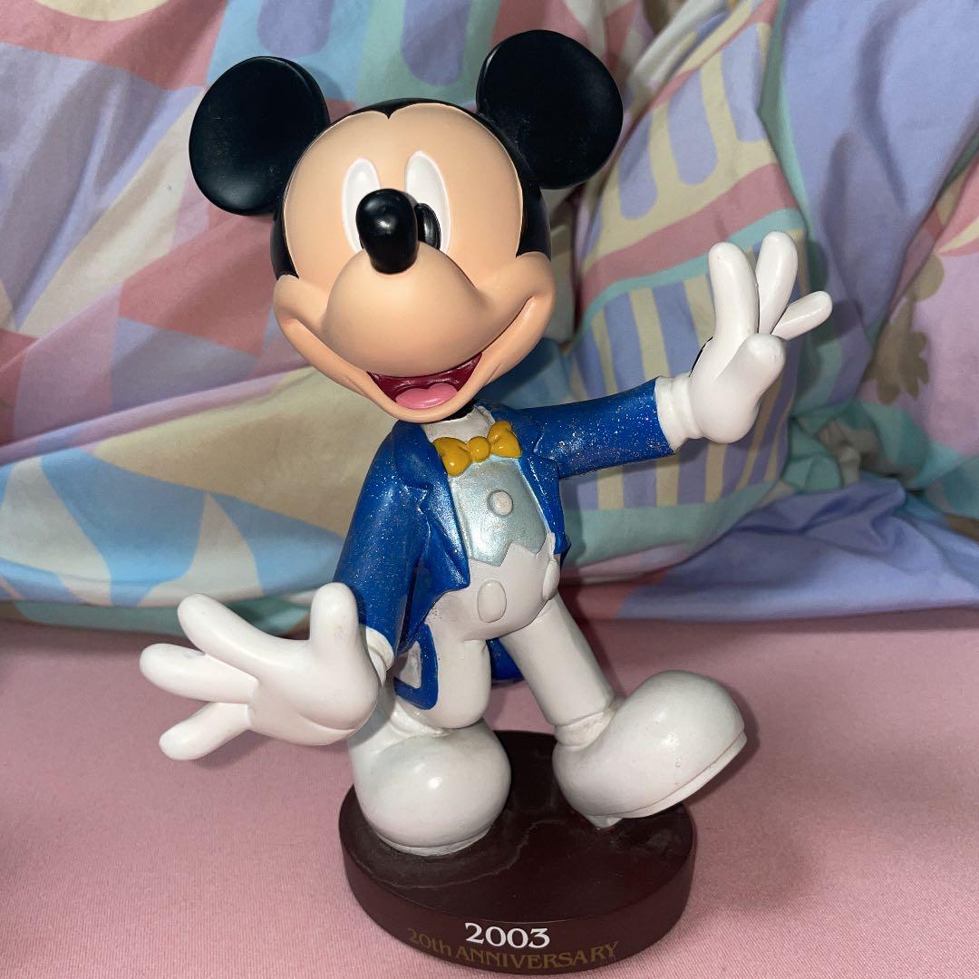 セール 東京ディズニーランド 20周年記念 ミッキー首振りフィギュア5
