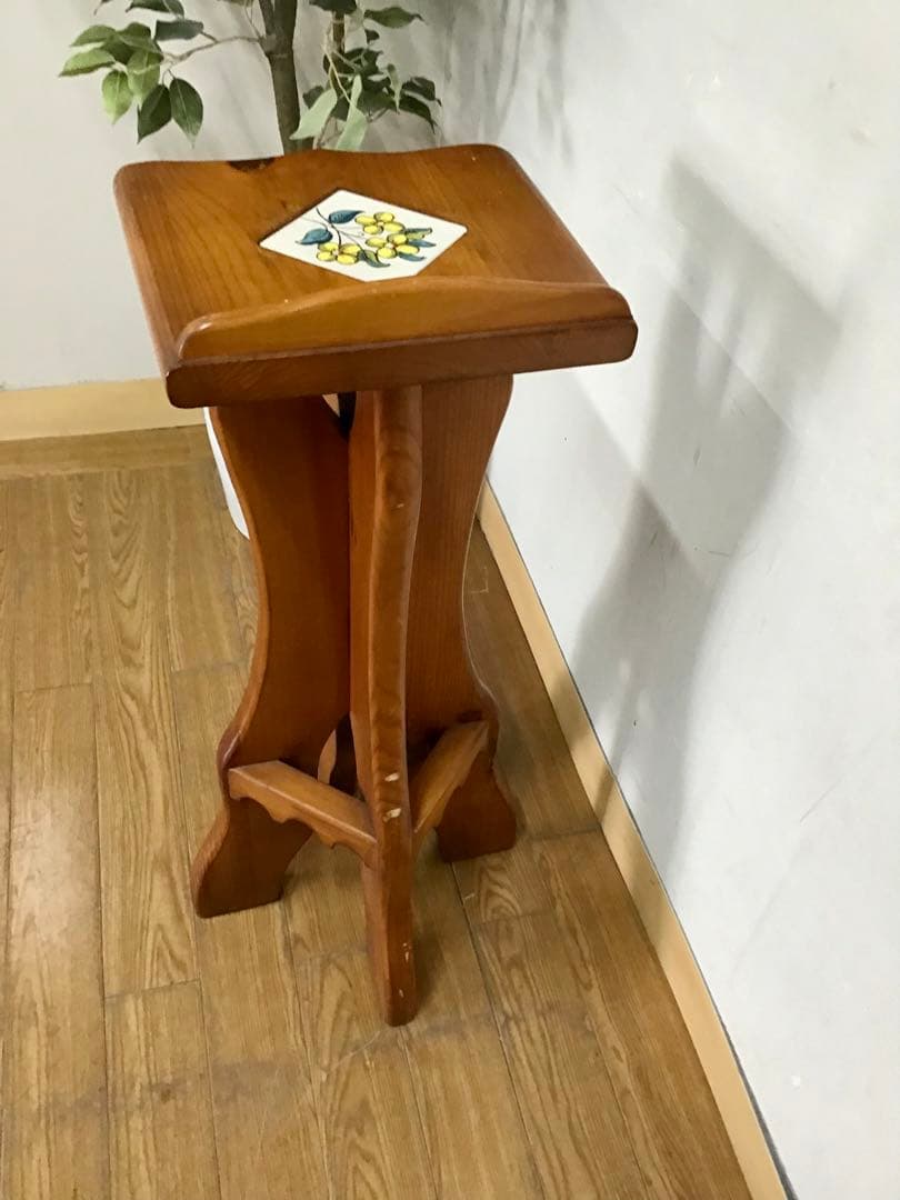 happylifenao7様専用☆管545☆天然木☆タイル張り☆コンソール