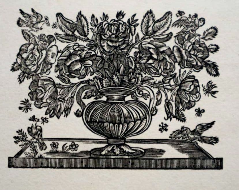 kico　西洋古地図　1695年　地図帳のタイトルページ　活版印刷・銅版画