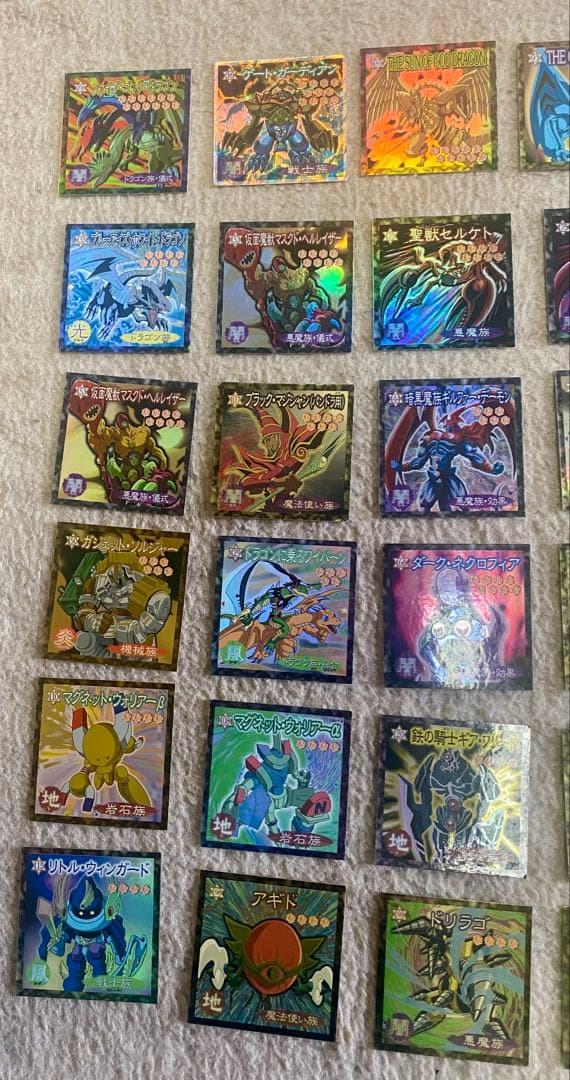 森永　遊戯王　シール　まとめ売り