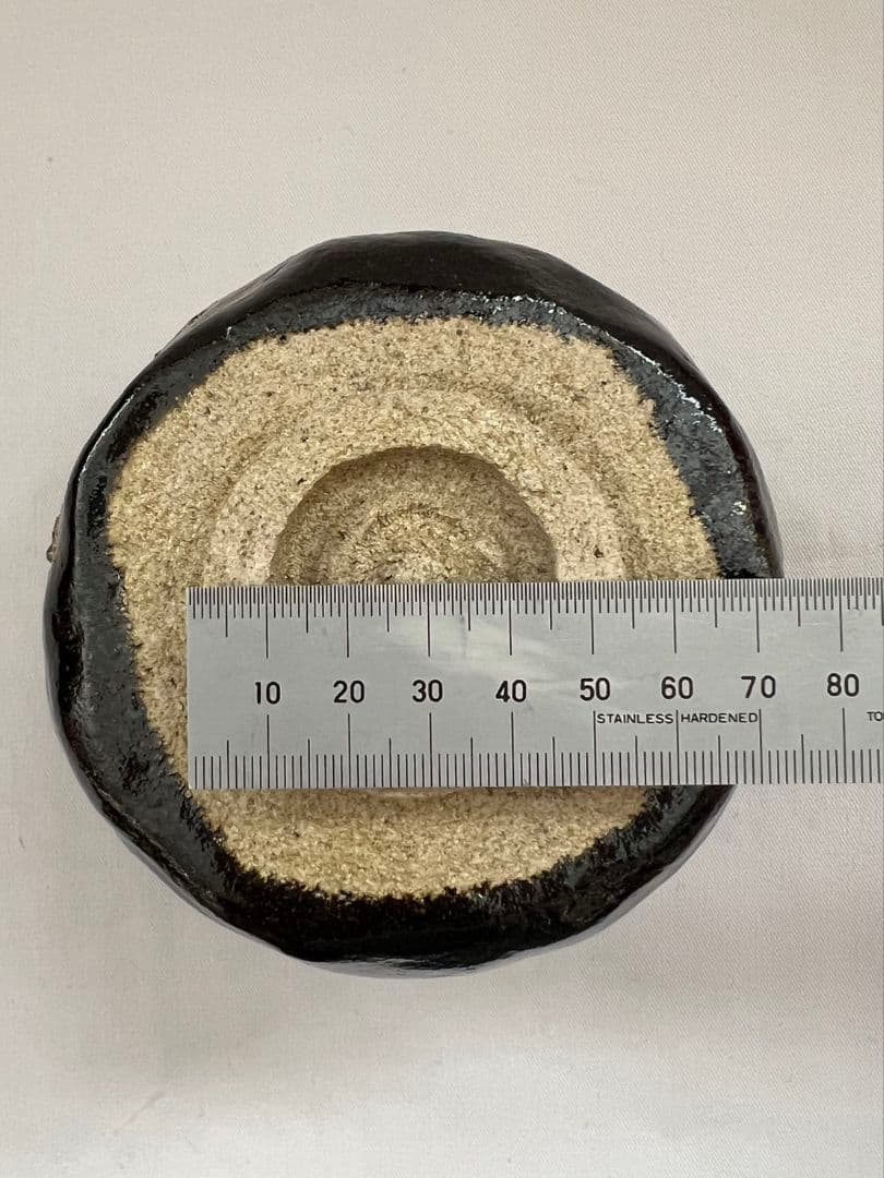 紫野焼 黒楽茶碗 馬の字 15の内 大徳寺 管長 小田雪窓 箱書 茶道具