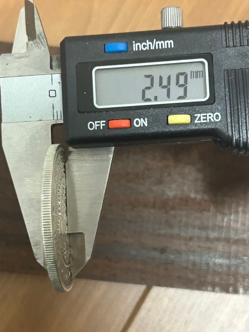 明治 二十四年一圓 銀貨 龍の彫刻 26.90g【小頭二】