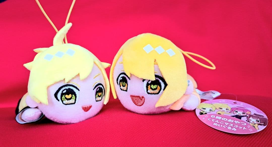 ぷりっつ&あっきぃ マスコットぬいぐるみ