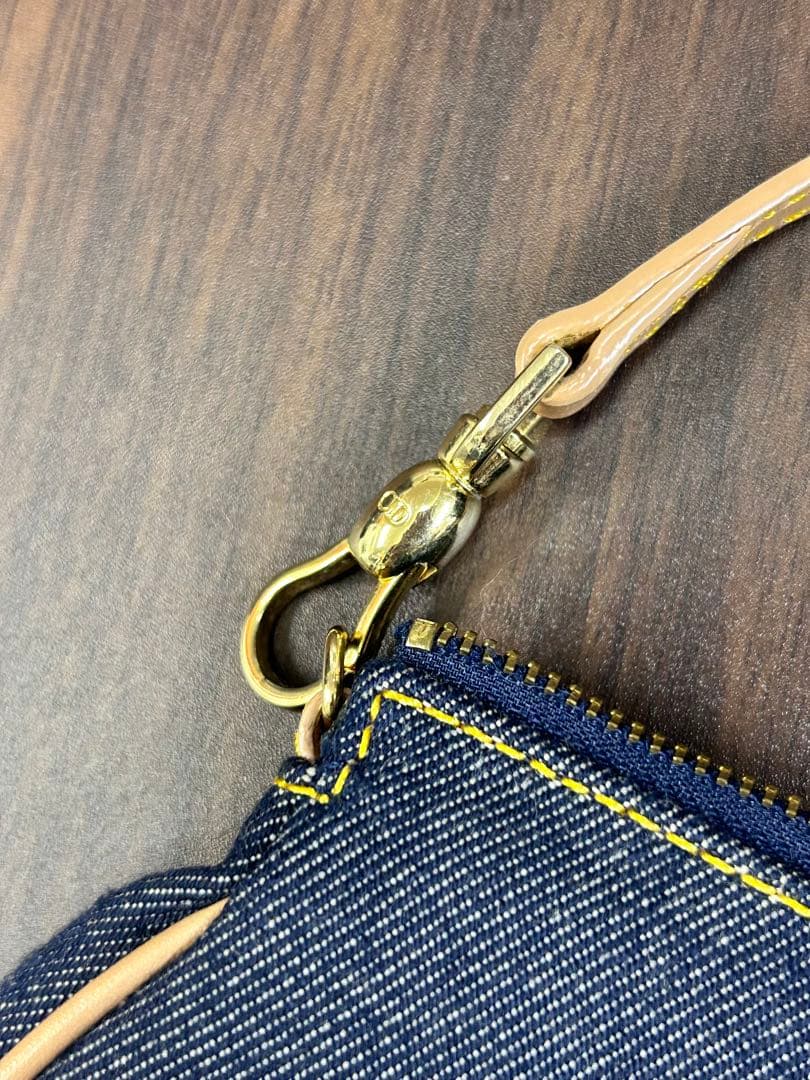 ディオール　サドルバッグ　デニム