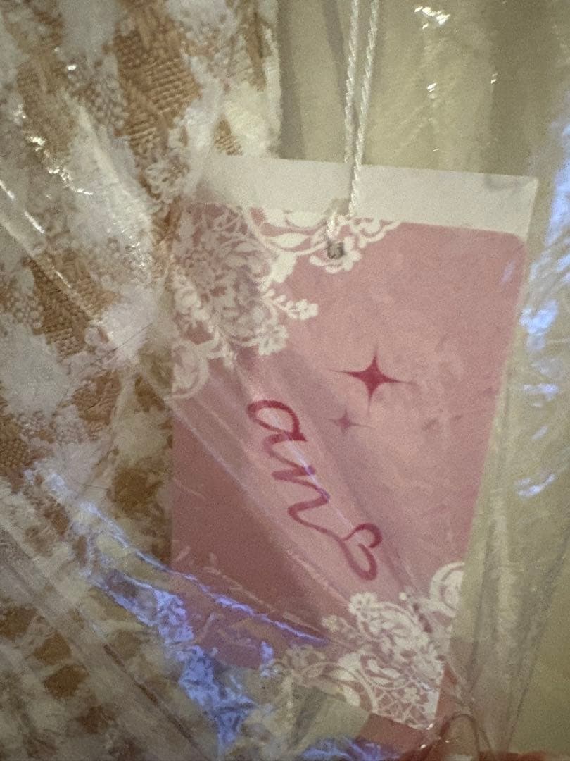 じ*中様 【新品未使用】チェック柄クロップドトップ&フレアスカートセット