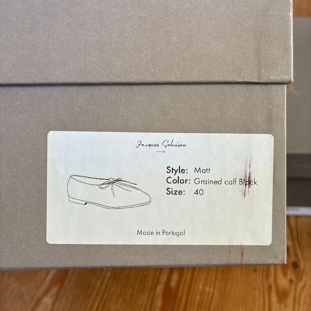 靴 Soloviere Matt 40 calf black