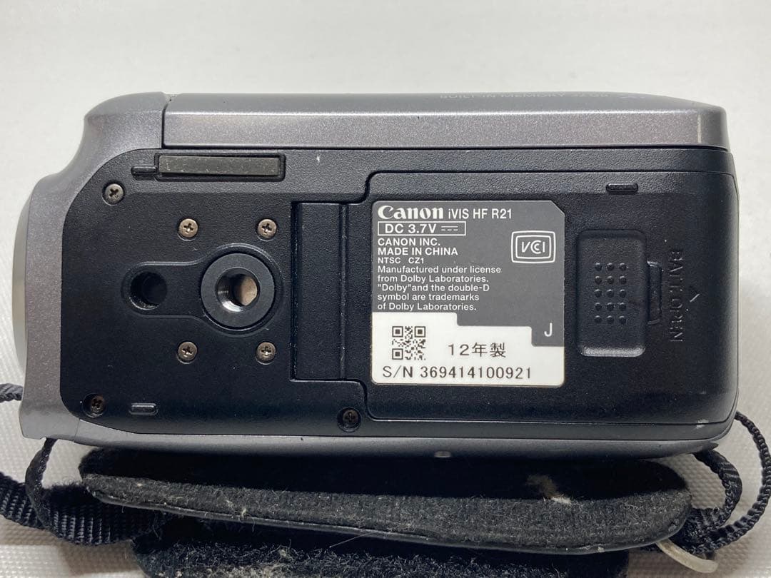 美品　Canon　iVIS HF R21　ビデオカメラ　h002e280dd