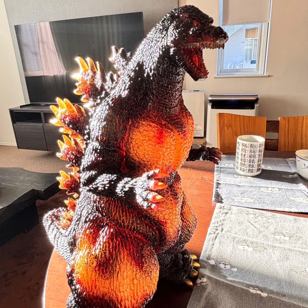 東宝30ｃｍシリーズ　ゴジラ　1995　後藤彩色所カスタムクリアオレンジＶｅｒ．