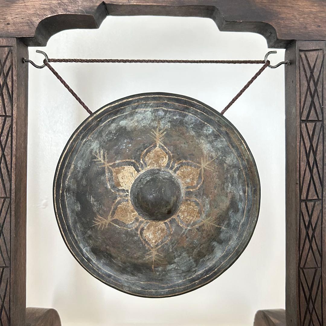 タイでは幸せを呼ぶドラ☆彡 バンコクで購入 銅鑼