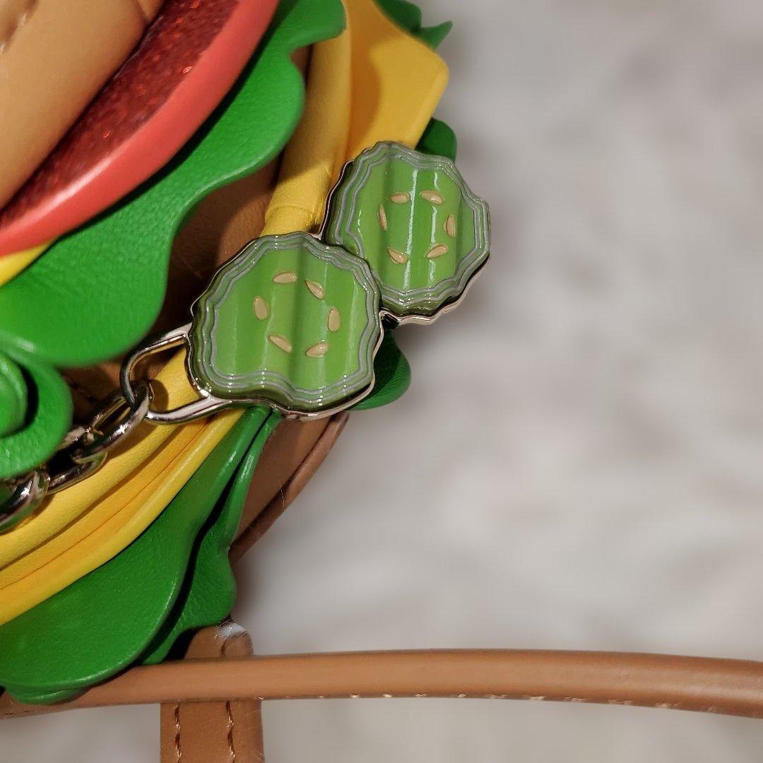 ⭐未使用級⭐kate spade ハンバーガー型 ショルダーバッグ レザー