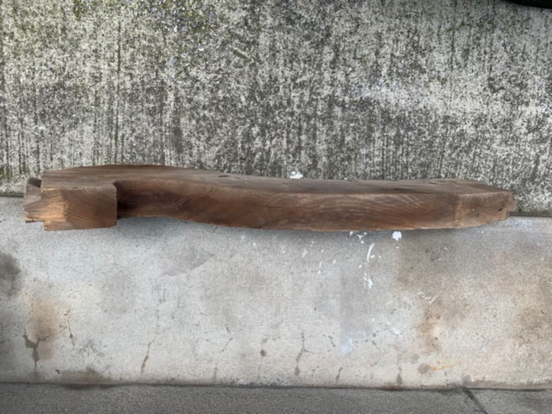 古材 アンティーク 海老虹梁 神社建築 オブジェ