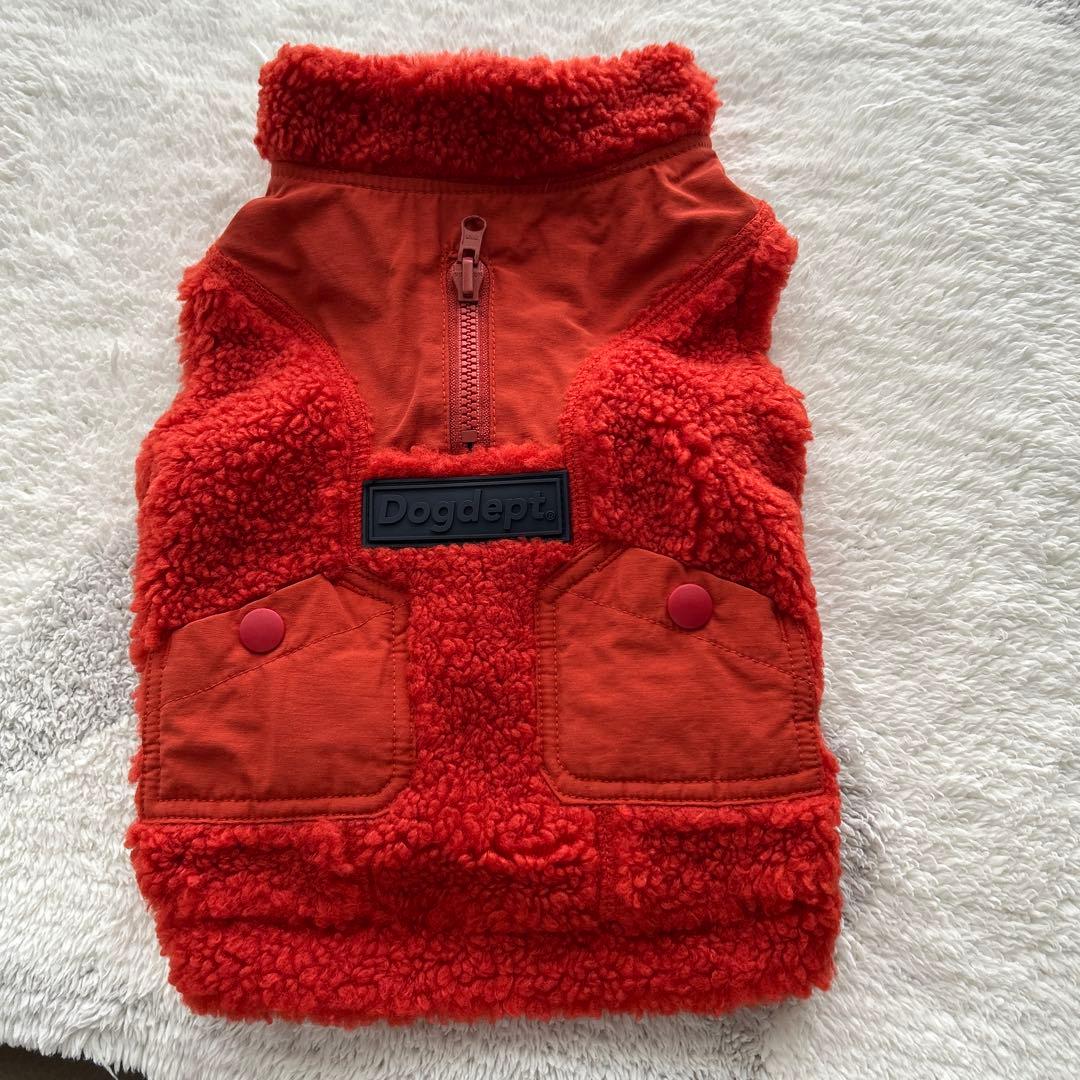 orange♾️様完成ページ ハンドメイドボアコート 犬用お散歩コート