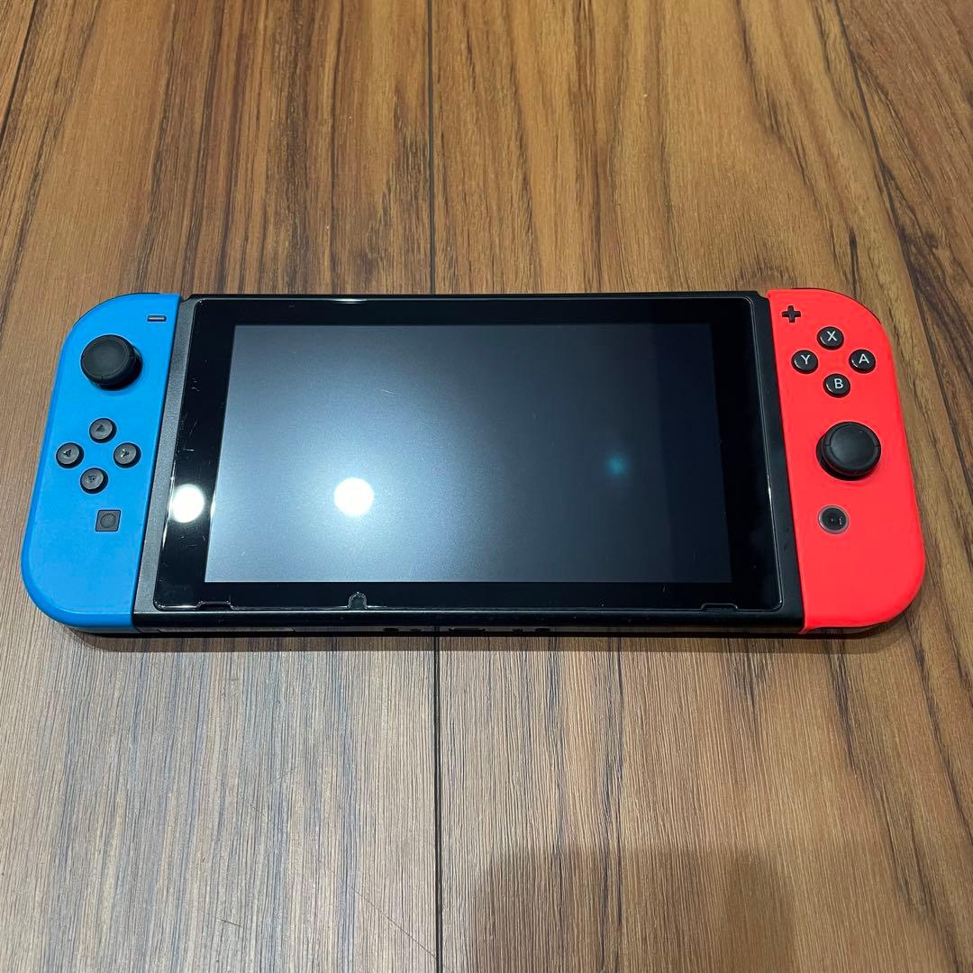 Nintendo Switch 青/赤 本体 SDカード（128GB）付き