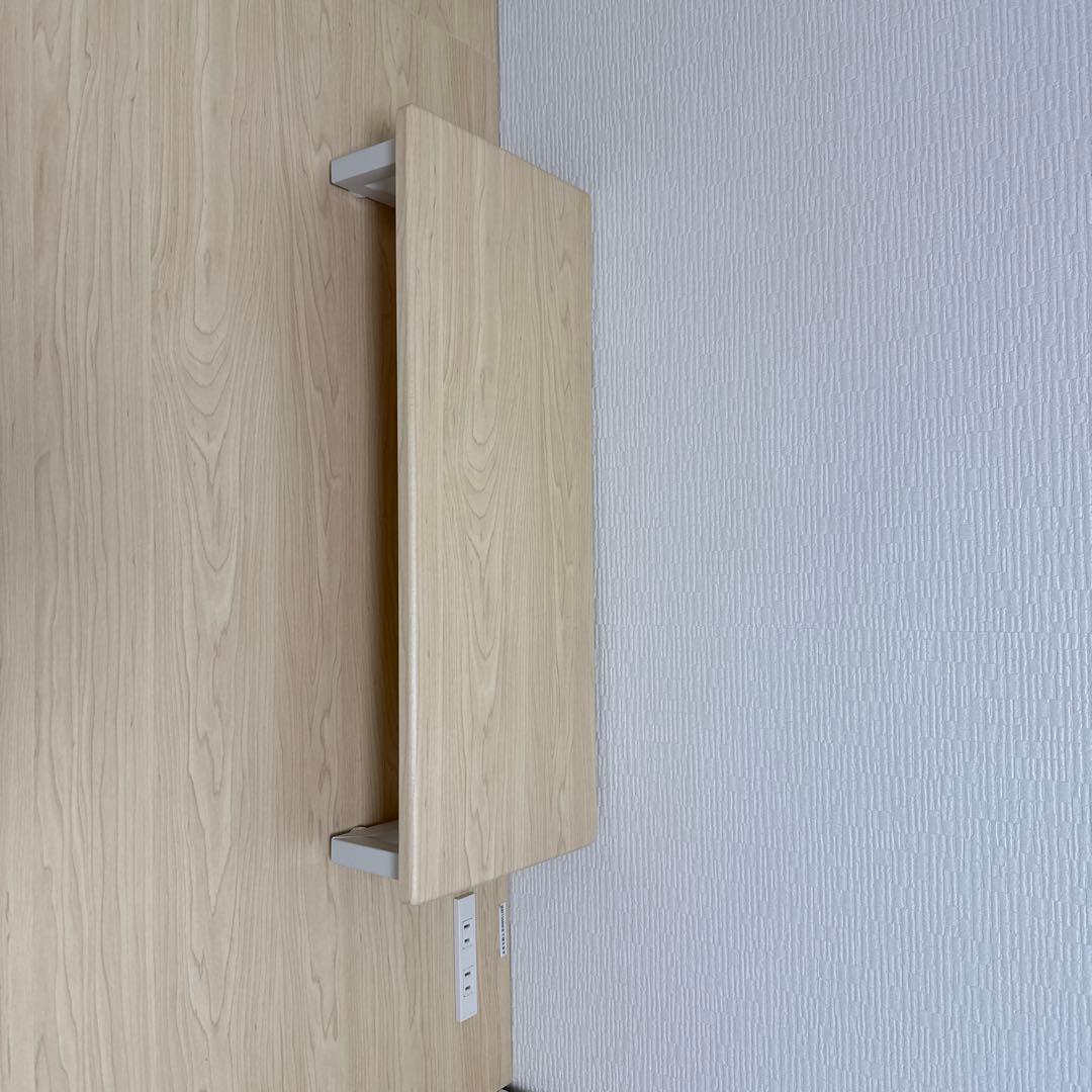 L字型パソコンデスク ナチュラルウッド