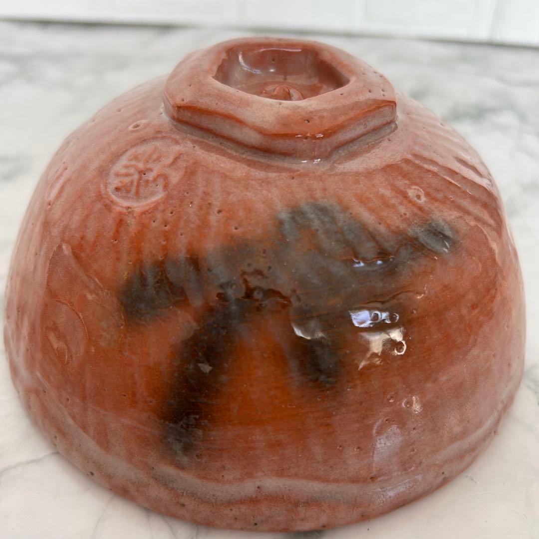 吉村楽入 共箱付】京焼 赤楽 嶋台 金銀一双 茶碗 茶道具 共箱付 - メルカリ