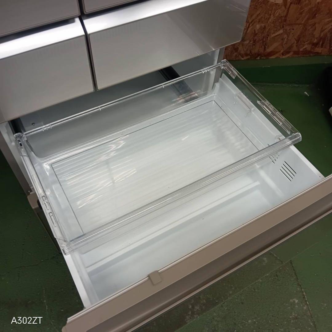 422 パナソニック　大型冷蔵庫　400L強　小型　家庭用　自動製氷　観音開き