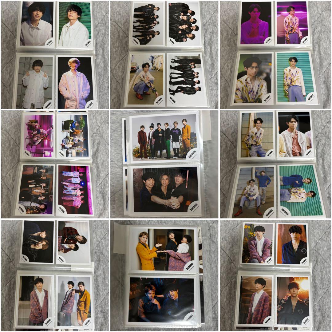 SixTONES 松村北斗 公式写真 まとめ売り376枚 個人 集合 ジェシー 手