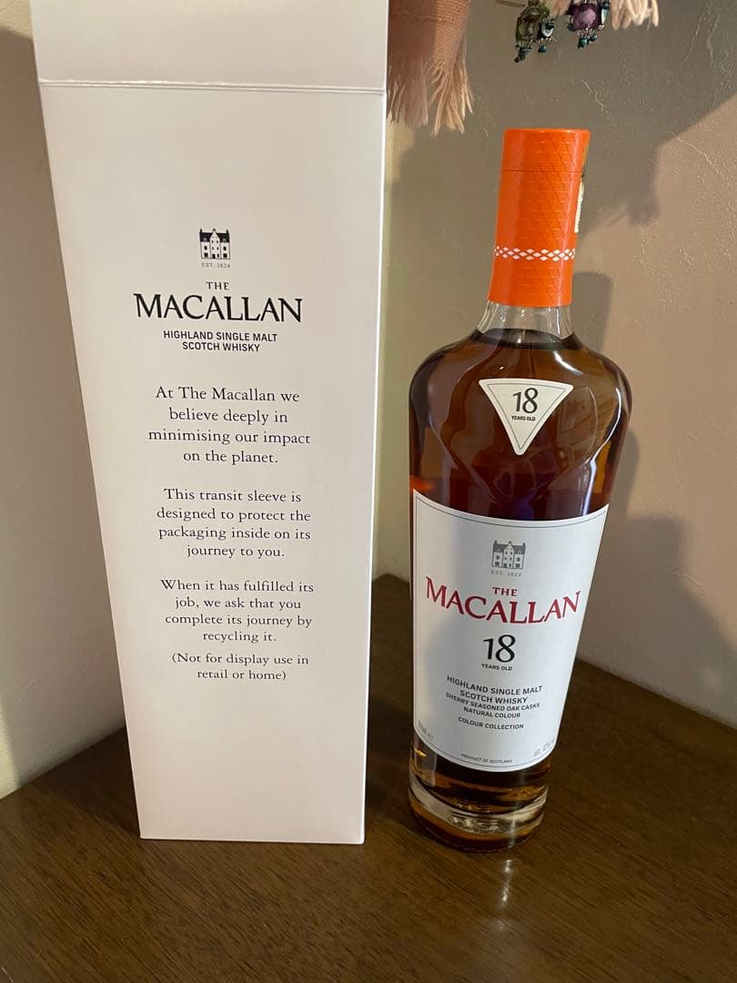 ザ・マッカラン18年カラーコレクション【空港免税店限定】 マッカラン