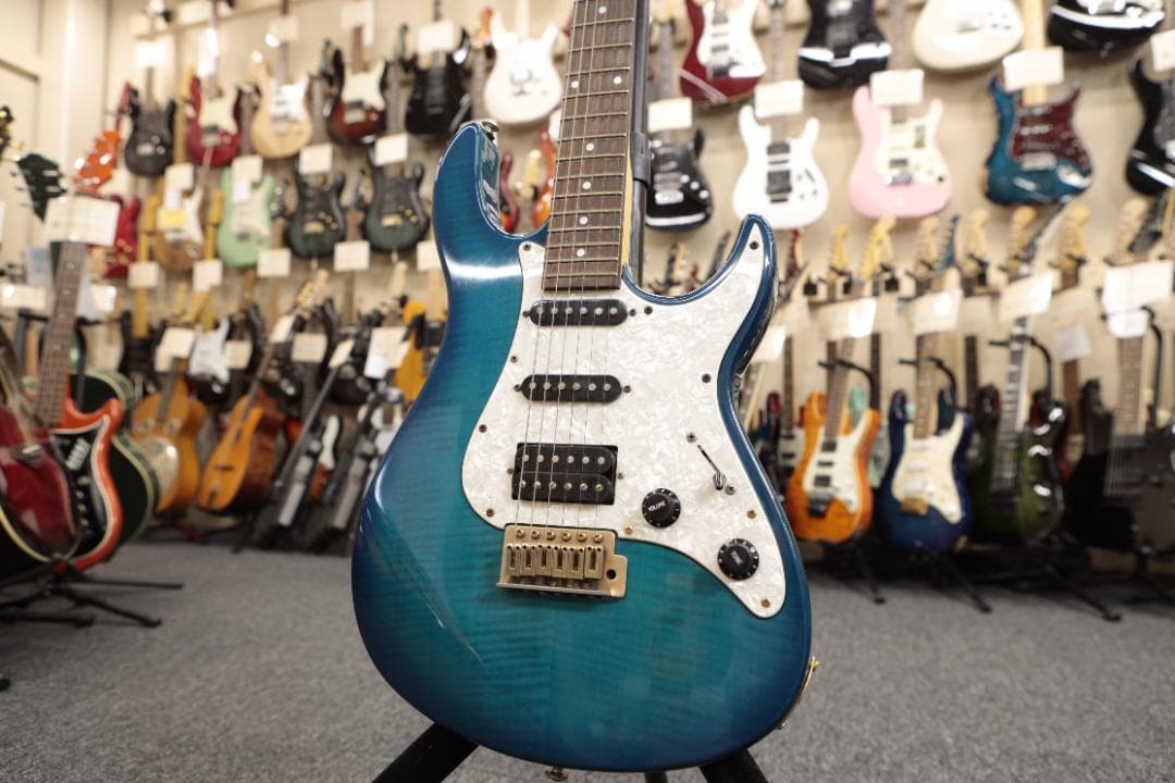 9124】 Chatting bird ストラトキャスター タイプ 青