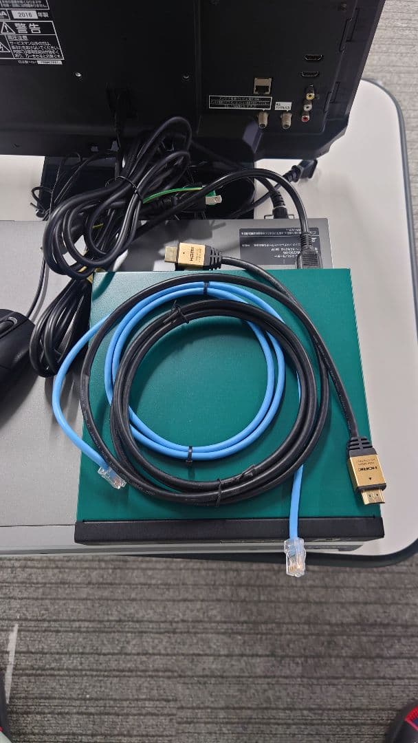 パナソニックネットワークディスクレコーダー WJ-NV250/05中古セット