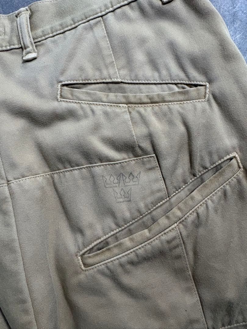 KAPITAL 9pocket wide chino pants jp made - メルカリ