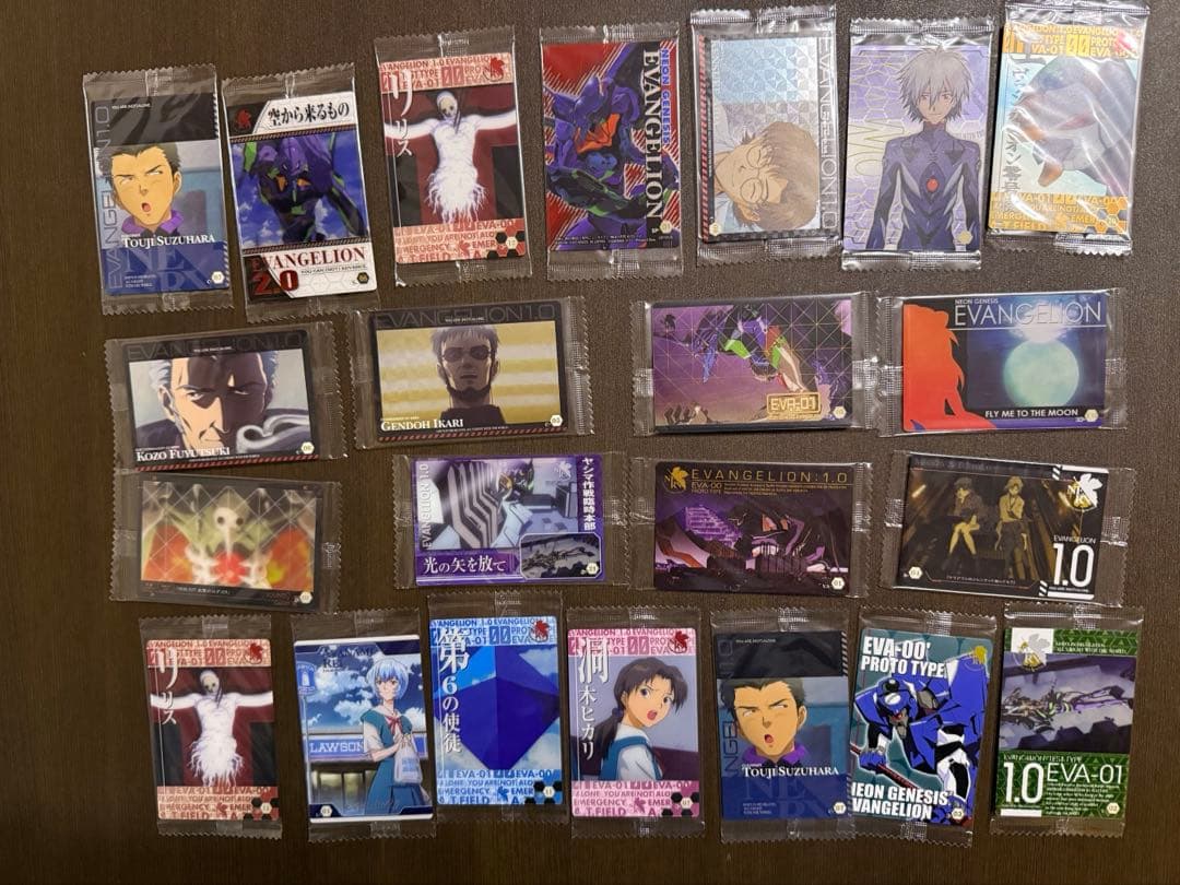 エヴァンゲリオン ウエハース カード 貞本絵 10枚セット