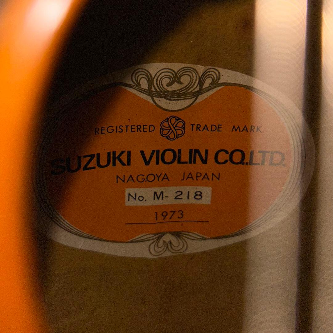 SUZUKI マンドリン M-218 1973年製 ハードケース付き 日本製