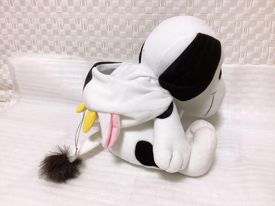 平成レトロ ❤︎PEANUTS スヌーピー❤︎非売品 牛のパーカー ぬいぐるみ レア