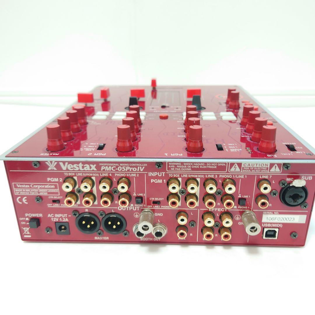 vestax pmc-05 pro IV レッド 赤 ミキサー