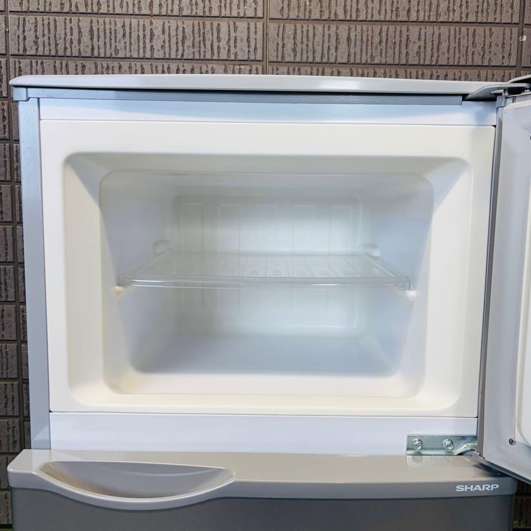 SHARP 118L 冷蔵庫 一人暮らし 2019年製【地域限定配送無料】