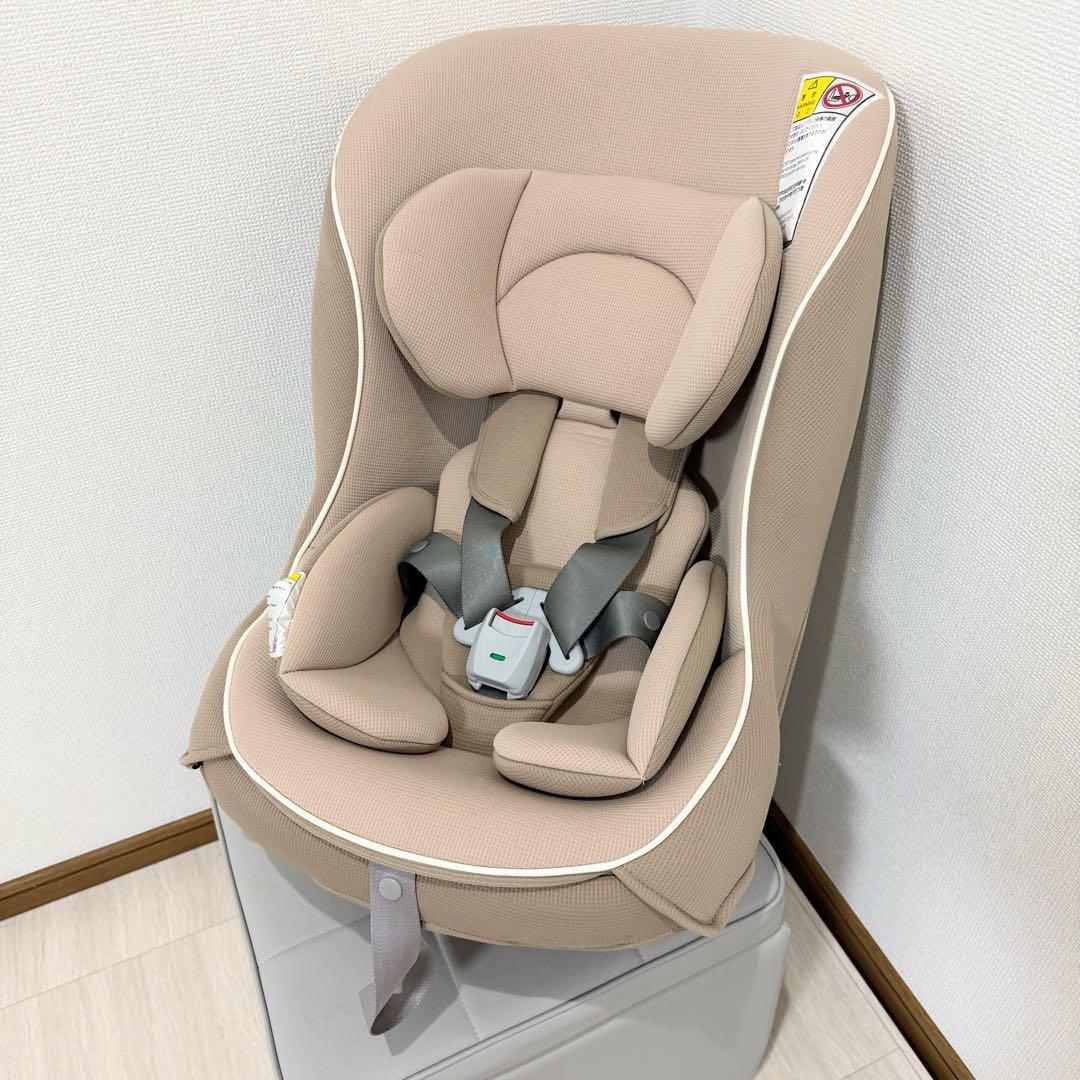 美品】combi チャイルドシートコッコロ S UX ヘーゼルナッツ 新生児