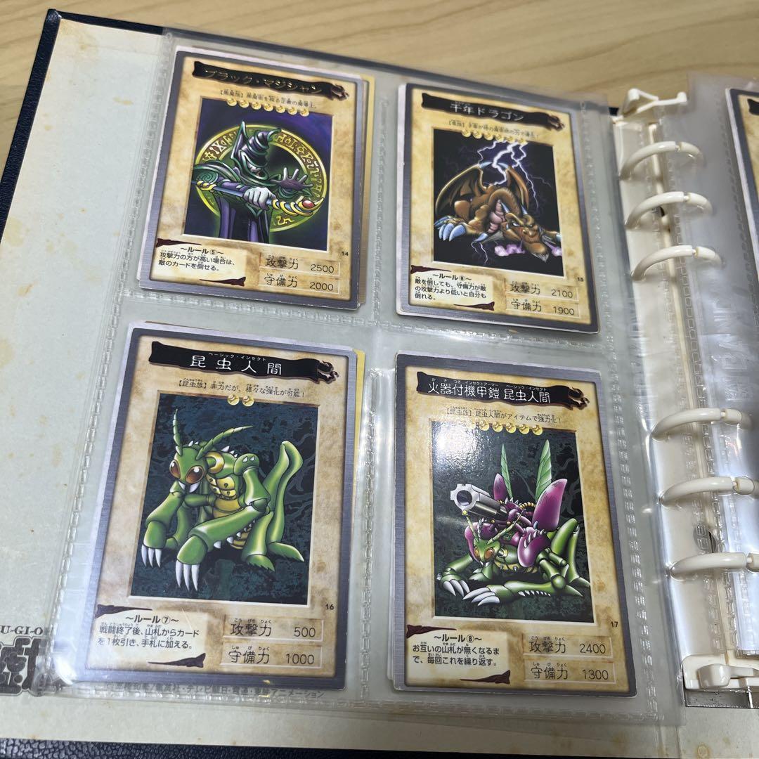 限界値下げ❗️ 遊戯王　バンダイ版　初期版　まとめ売り　引退品　ファイル付き