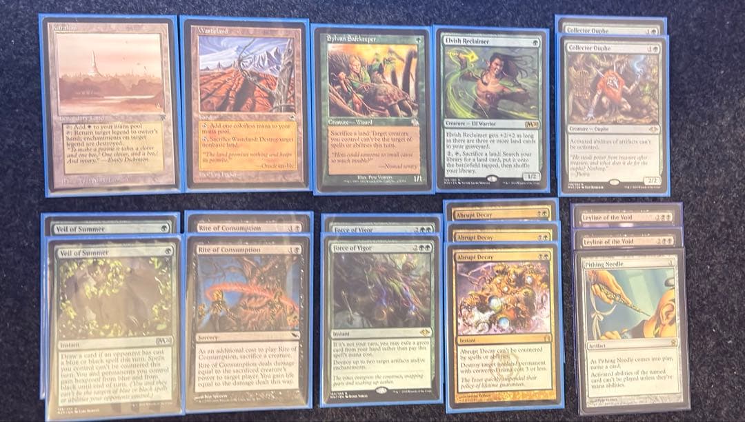 完全引退　サイドボード付き　MTG レガシー　ターボデプス　デッキ