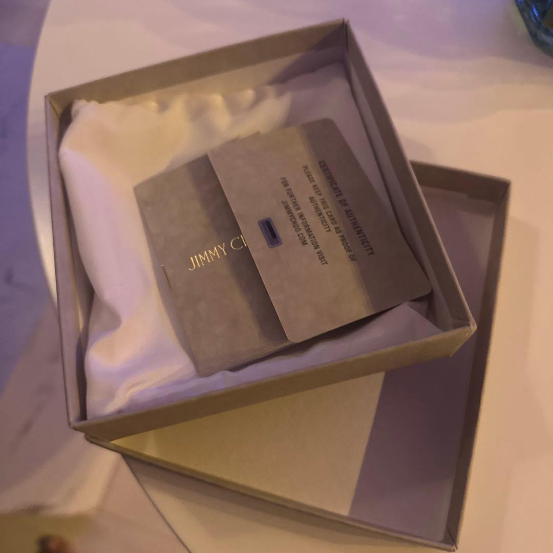 JIMMY CHOO シルバー ケース　ジミーチュウ