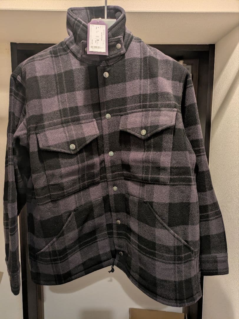 新品未使用 ノースフェイス パープルレーベル ウールフィールドCPOジャケット