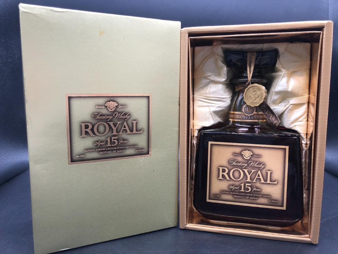 未開栓 サントリーウイスキー ローヤル 15年 ゴールドラベル 750ml 未開栓 サントリー ウイスキー ローヤル15年 ゴールドラベル 750ml