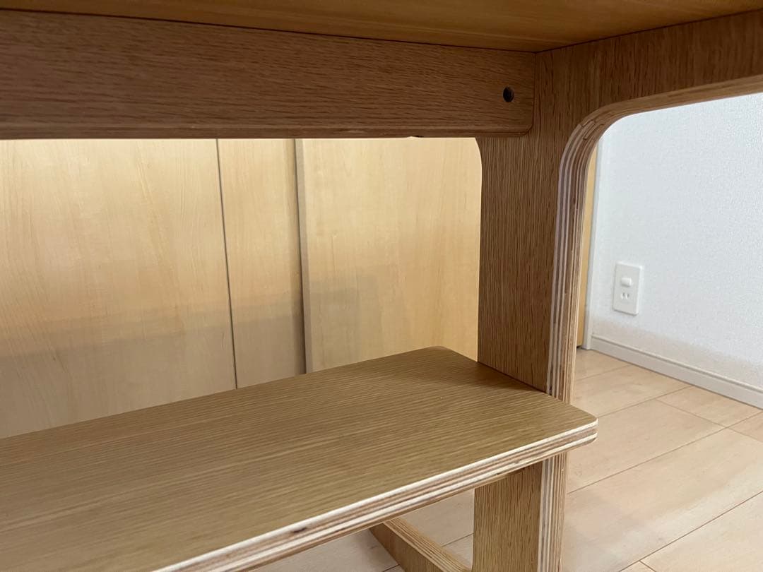 【焦げパン】無印良品リビングでもダイニングでもつかえるテーブル