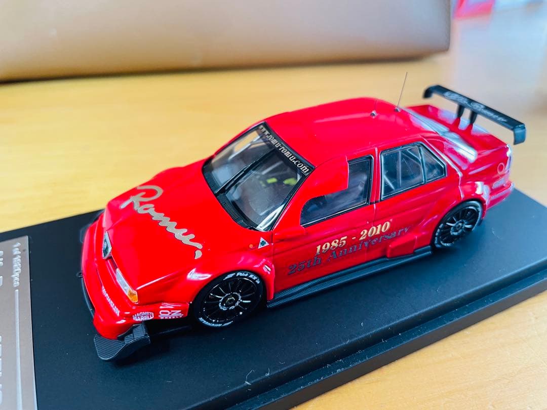 HPI アルファ ロメオ155V6 TI 1996年 ITC 1/43 ロム