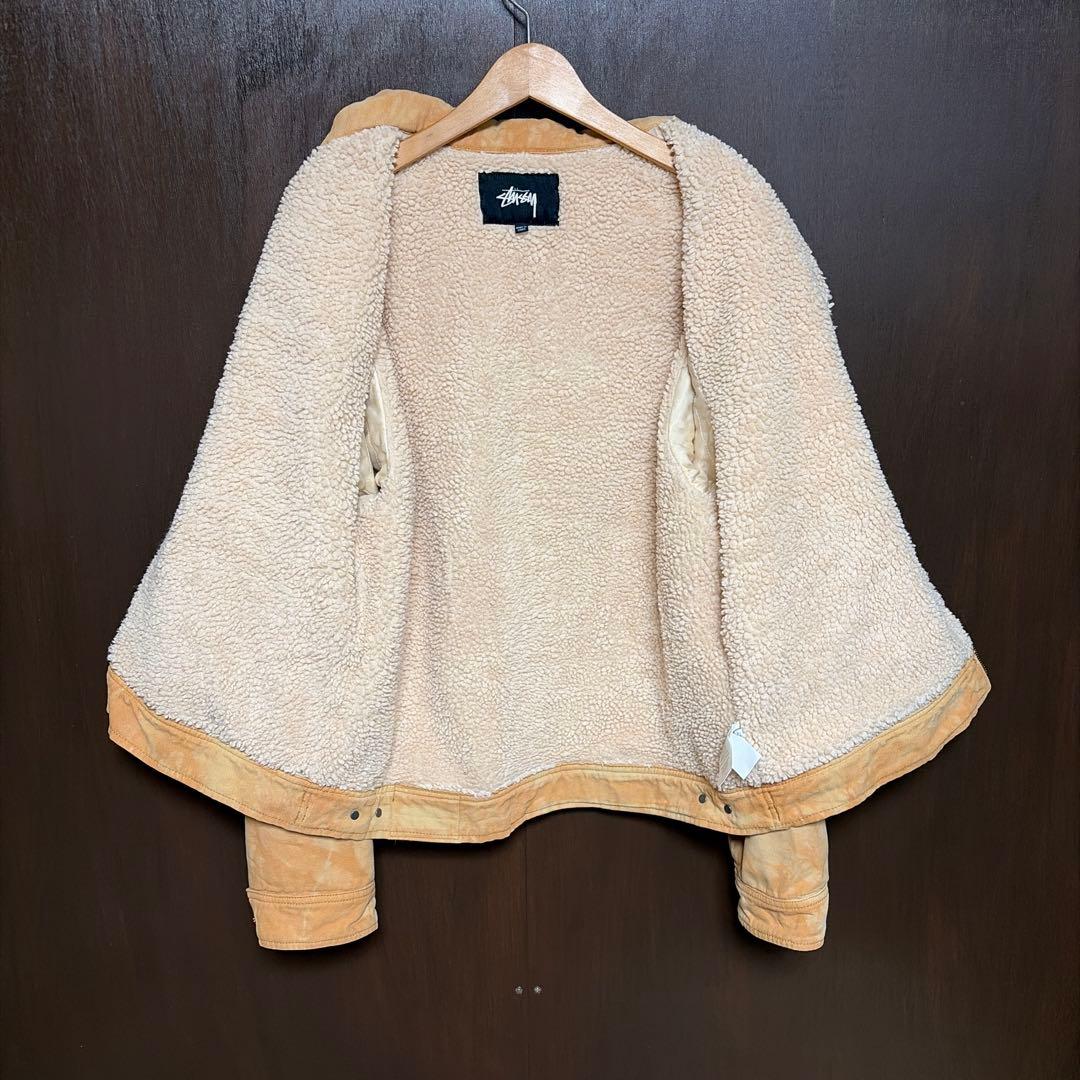stussy Dyed Trucker Jacket M トラックジャケット