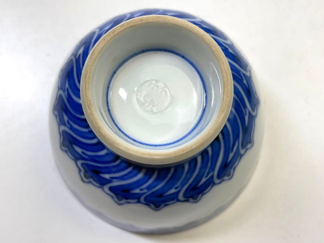 茶道具 曽根幸風作 染付棯瑞祥 水指 茶道具 曽根幸風作 茶道具 曽根幸