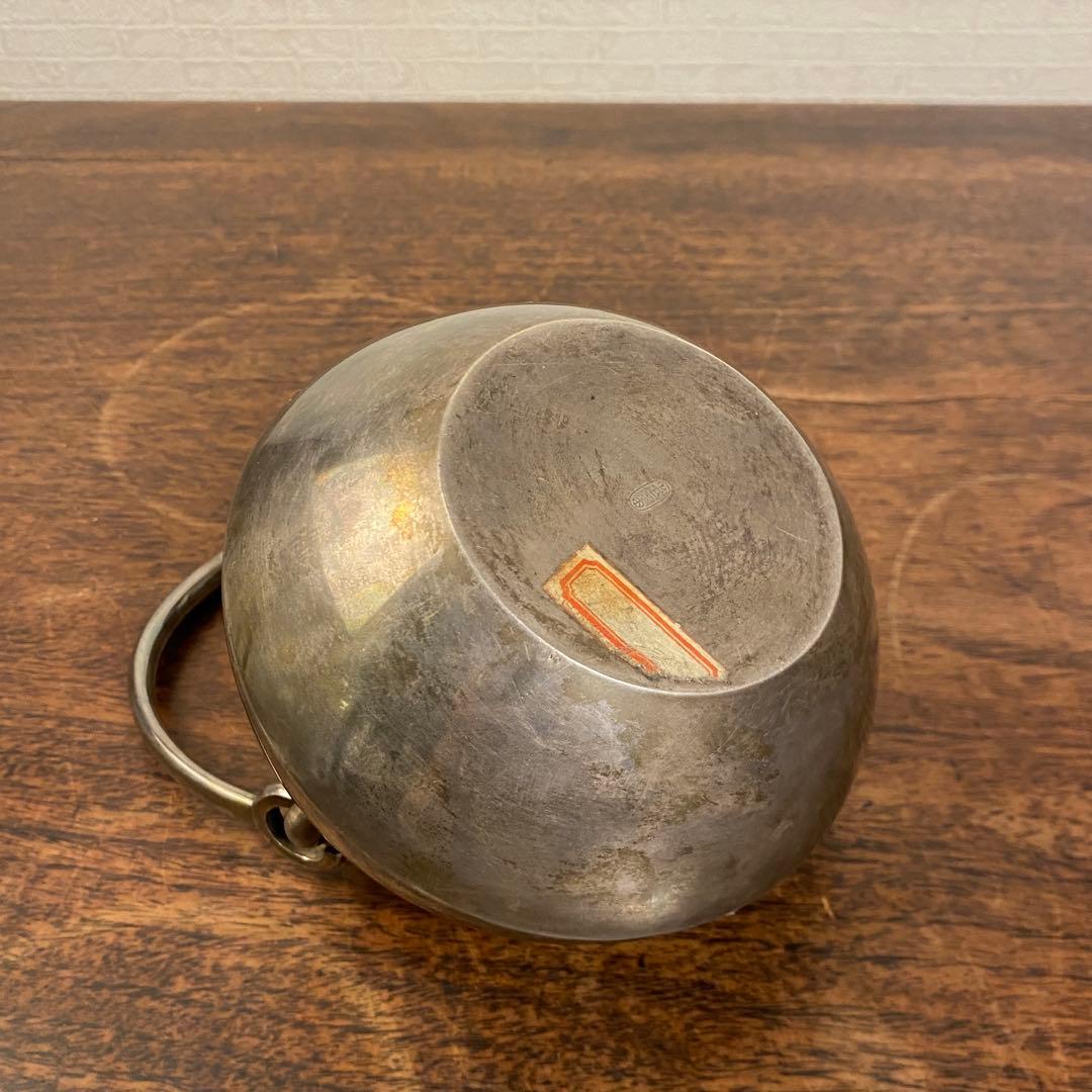 鈴木長ニ斎 純銀獣口湯沸 茶道具 煎茶道具 - メルカリ