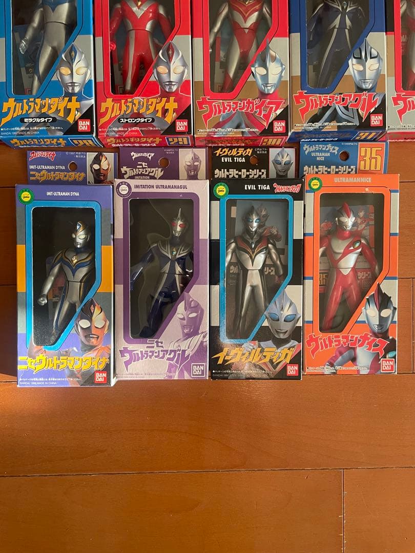未開封　ウルトラヒーローシリーズ　セット　ウルトラマン　ソフビ