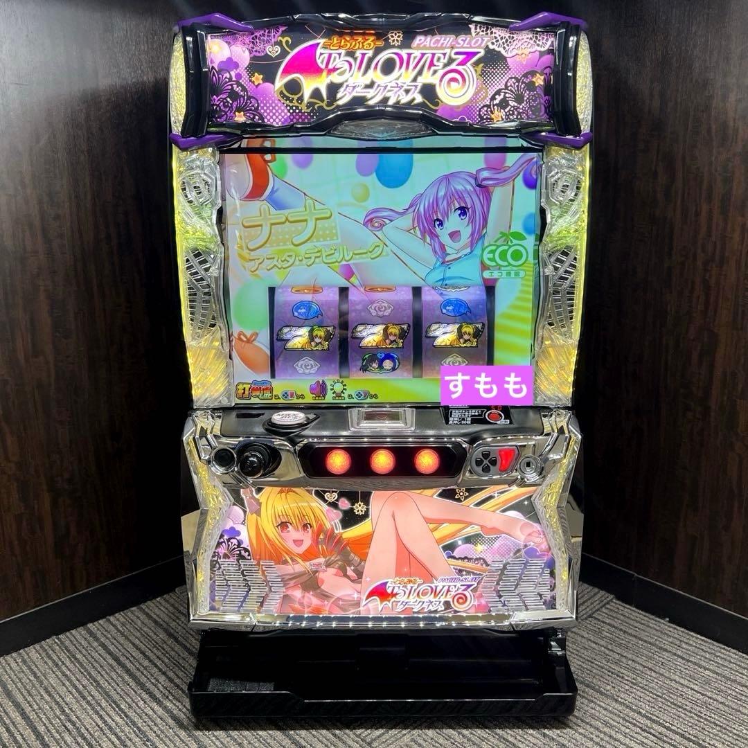 スマスロ「ToLOVEるダークネス・ダークネス(ヤミ)パネル」パチスロ実機