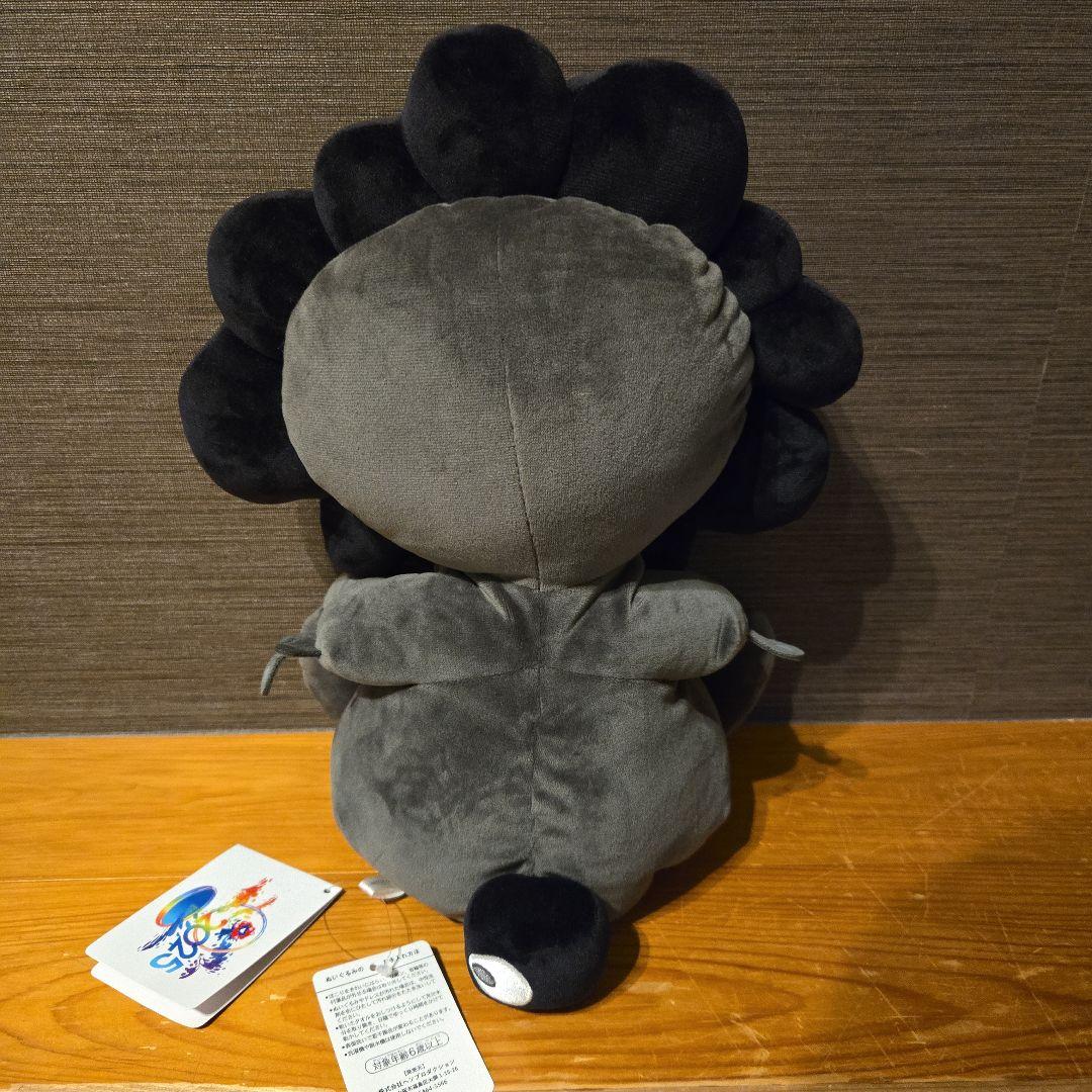 ミャクミャクお手玉風ぬいぐるみ黒　L