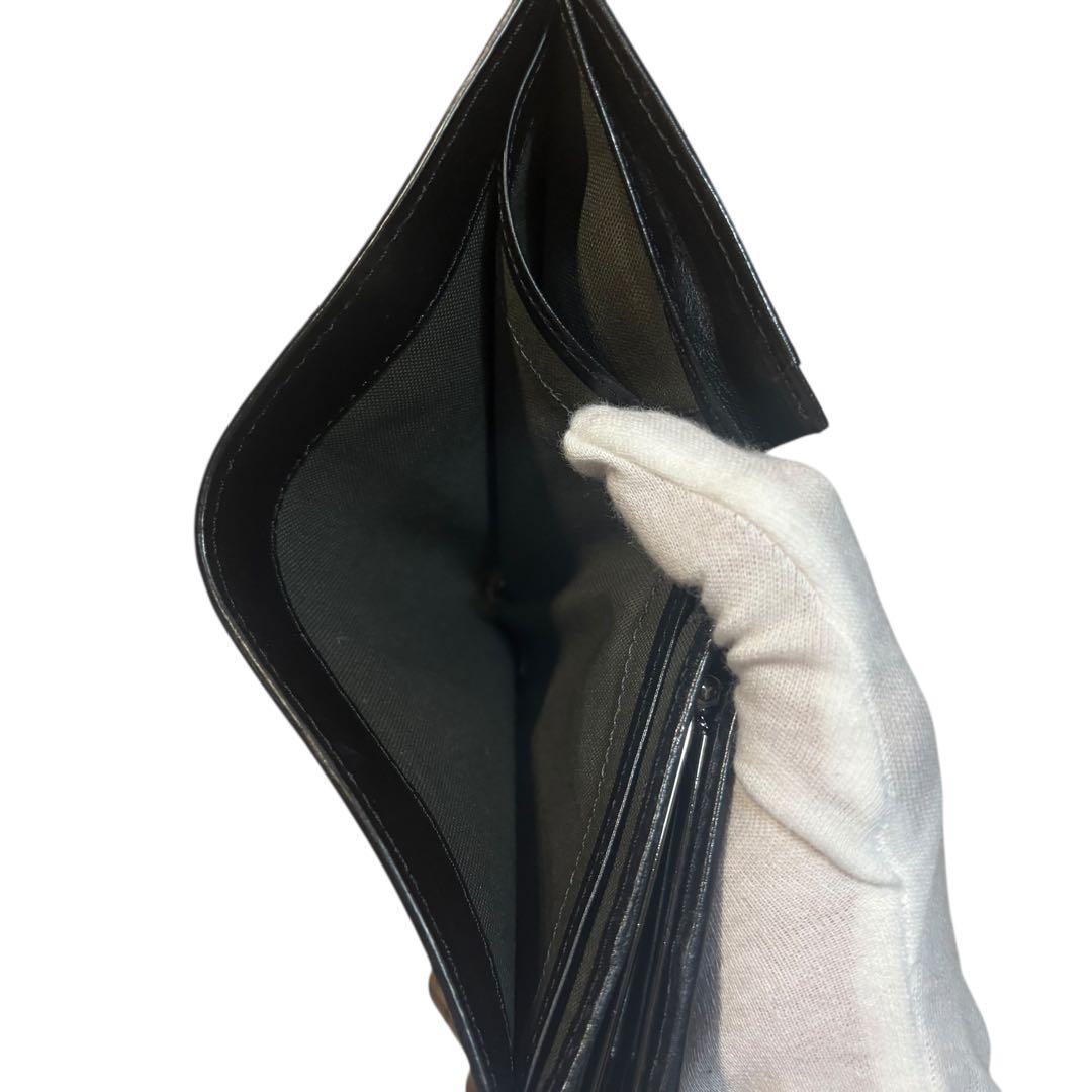 ヴィヴィアンウエストウッド がま口 財布 カット＆スラッシュ 黒 Y2K