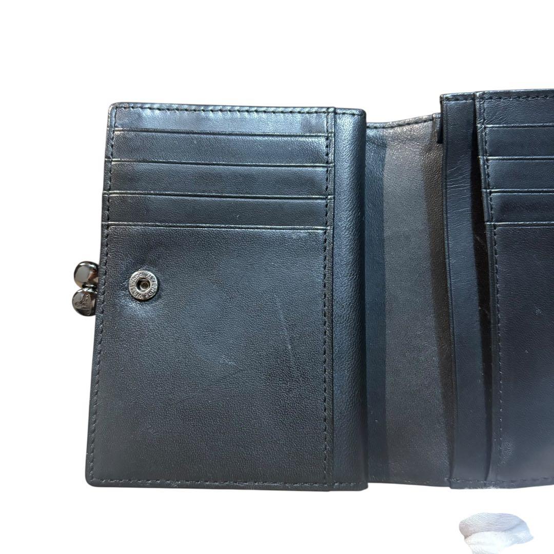 ヴィヴィアンウエストウッド がま口 財布 カット＆スラッシュ 黒 Y2K